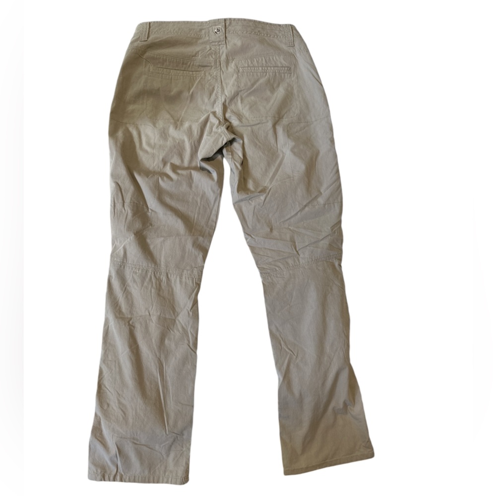 Kuhl Pants Womens 0 Beige Spire Roll Up Hiking Outdoor 28x37 28”waist 37”